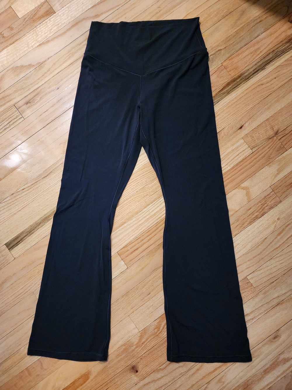 aerie Black Bootcut Leggings